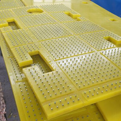 Thảm chống trượt bàn xoay Chất liệu PU chống mài mòn Dùng cho ZP175