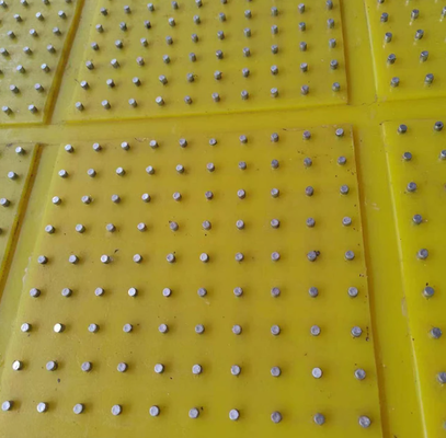 Polyurethane 30mm Độ dày bàn xoay chống trượt Kháng ăn mòn