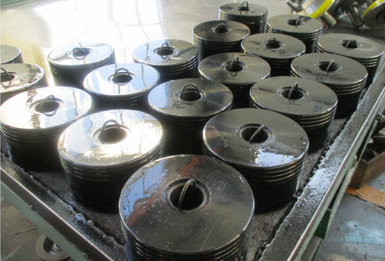 Bơm bùn Polyurethane Durometer kép Piston 5 1/2 ”5000PSI