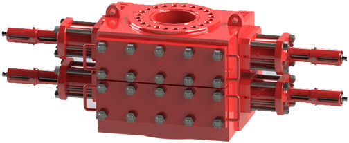 9 "Loại mở bên hông Thiết bị ngăn lỗ khoan lỗ khoan Thiết bị ngăn chặn Ram Workover