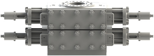 9 "Loại mở bên hông Thiết bị ngăn lỗ khoan lỗ khoan Thiết bị ngăn chặn Ram Workover