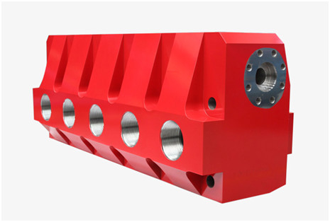 Máy bơm bùn khoan Quintuplex JR1000QS 4 1/2 "