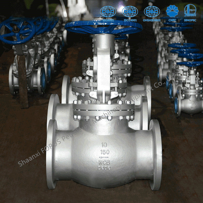 Các van cầu bằng thép đúc thân tăng Mặt bích kết thúc ASME B16.5 Kích thước 2 "đến 36" BS1873
