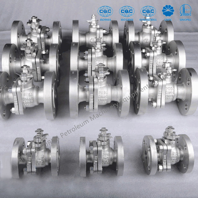 Đúc van bi nổi Thiết kế bằng kim loại / ngồi mềm theo API6D