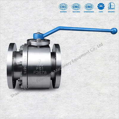 Thiết kế van bi ngồi bằng kim loại nổi giả mạo API6D BS5351 ASME B16.34