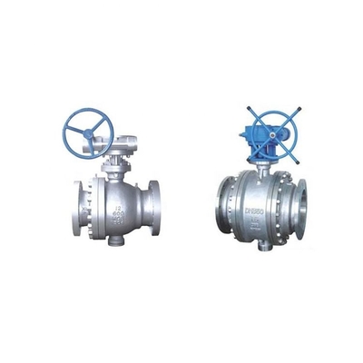 Valve bóng trunnion đúc 2 " - 40" API 6D Flange 2 mảnh thép đúc 300LB