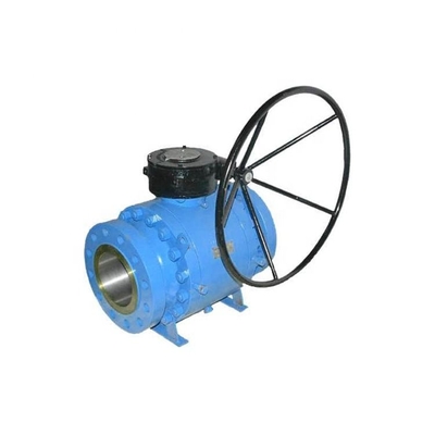 API 6D API 608 Sắt rèn 3 mảnh Trunnion Ball Valve Flange Ends