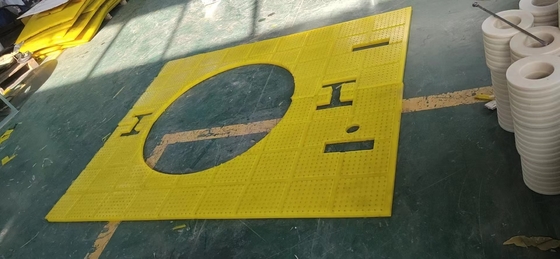 ZP175 ZP375 Anti Skid Mat 30mm nhựa không trượt Mat cho khoan bàn quay