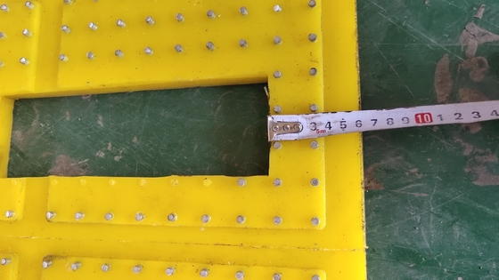 ZP175 ZP375 Anti Skid Mat 30mm nhựa không trượt Mat cho khoan bàn quay