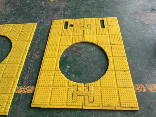 ZP275 ZP375 chống trượt 30mm nhựa không trượt Mat cho khoan bàn quay