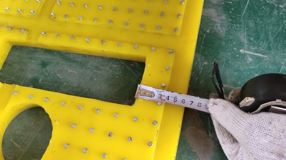 ZP275 ZP375 chống trượt 30mm nhựa không trượt Mat cho khoan bàn quay
