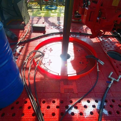 Đỏ Anti Skid Mat ZP loại Rotary Atble 30mm nhựa không trượt Mat cho khoan