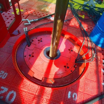 Đỏ Anti Skid Mat ZP loại Rotary Atble 30mm nhựa không trượt Mat cho khoan