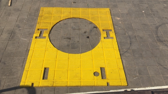 27 1/2 inch Anti Slip Mat Rotary Table Màu vàng 2100MM*1600MM Mat cho giàn khoan