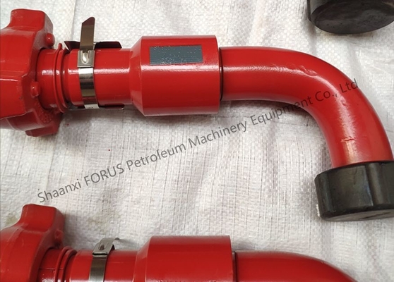 1 inch 30 loại hợp kim thép đúc nối xoay API 16C cho khoan dầu màu đỏ