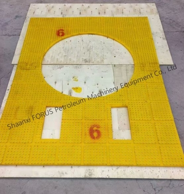 Rotary Table Anti Slip Mat Độ dày 30MM PU Anti-Slip Mat Cho khoan