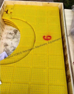 Rotary Table Anti Slip Mat Độ dày 30MM PU Anti-Slip Mat Cho khoan