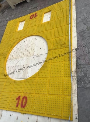 Rotary Table Anti Slip Mat Độ dày 30MM PU Anti-Slip Mat Cho khoan