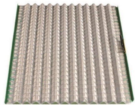Loại sóng màn hình kim tự tháp  FLC500 Oilfield Drilling Shaker Screen Mesh