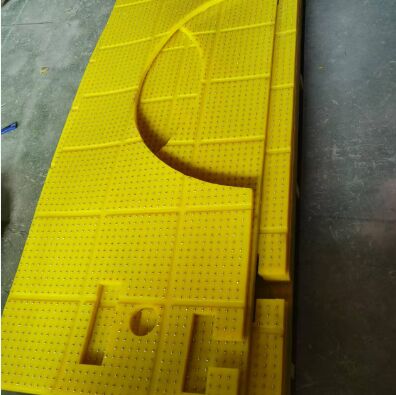 Thảm chống trượt bàn xoay Chất liệu PU Sử dụng trên giàn khoan