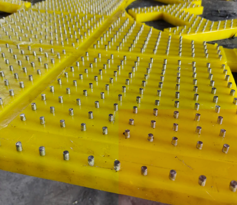 Polyurethane 30mm Độ dày bàn xoay chống trượt Kháng ăn mòn