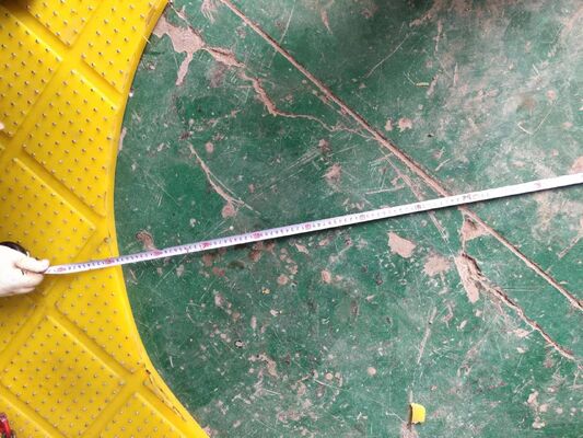 Nguyên liệu thô cao cấp được lựa chọn Polyurethane Bàn xoay dày 30 mm Thảm chống trượt