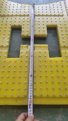 Kháng dầu bàn quay chống trượt thảm kiểm tra chất lượng nghiêm ngặt Polyurethane 30mm Độ dày