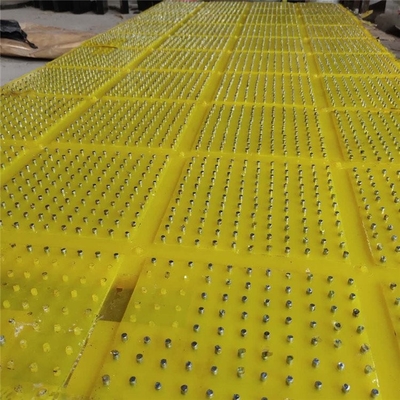 Màu vàng 83 "X74" chống trượt dầu Mat khoan công nghiệp