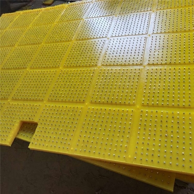 Màu vàng 83 "X74" chống trượt dầu Mat khoan công nghiệp